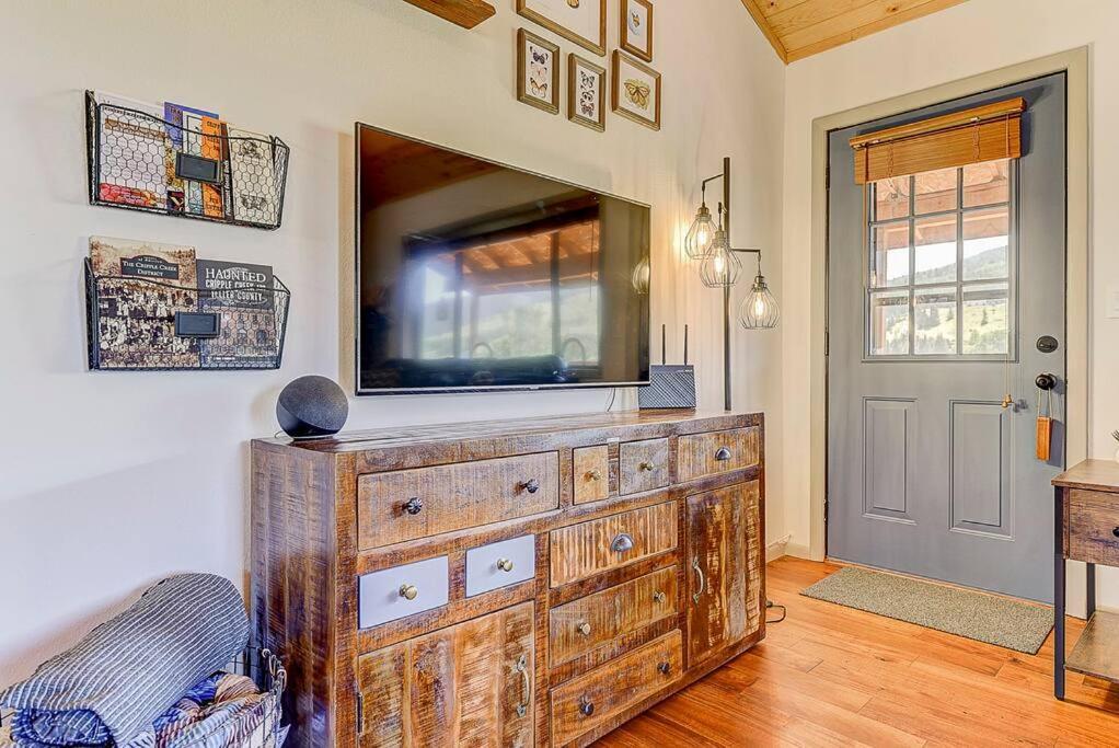 Monarch Landing, A Cozy Cabin W/360 Mountain Views 크리플 크리크 외부 사진