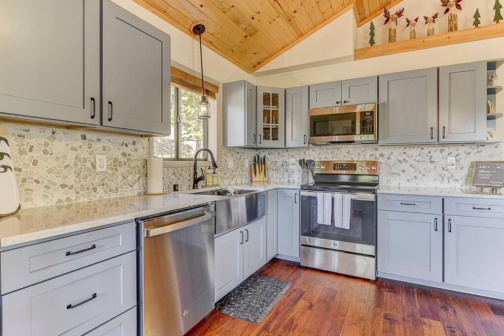 Monarch Landing, A Cozy Cabin W/360 Mountain Views 크리플 크리크 외부 사진
