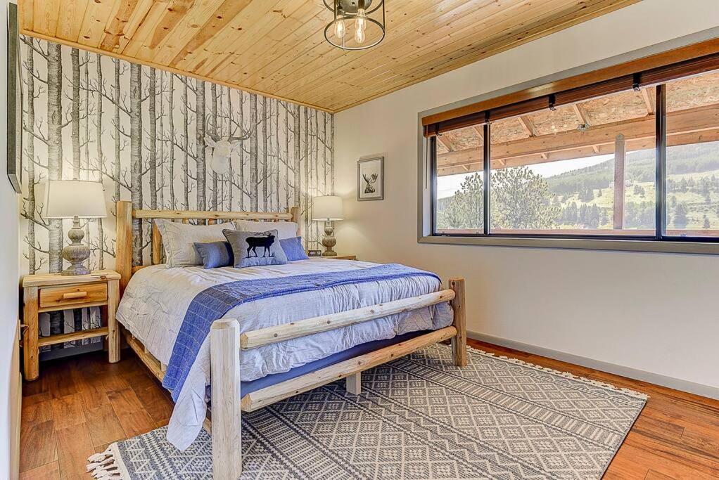 Monarch Landing, A Cozy Cabin W/360 Mountain Views 크리플 크리크 외부 사진