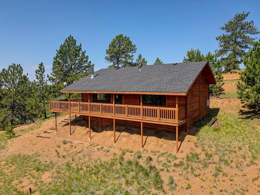 Monarch Landing, A Cozy Cabin W/360 Mountain Views 크리플 크리크 외부 사진